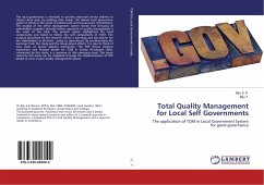 Total Quality Management for Local Self Governments