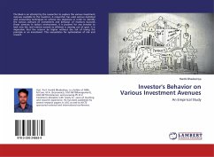 Investor's Behavior on Various Investment Avenues