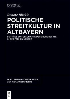 Cover Politische Streitkultur in Altbayern (eBook, ePUB)