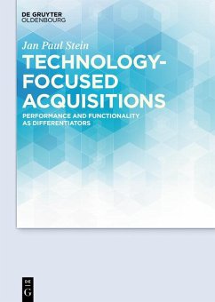 Technology-focused Acquisitions (eBook, PDF) - Stein, Jan Paul