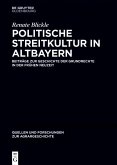 Politische Streitkultur in Altbayern (eBook, PDF)
