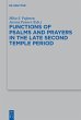 Functions of Psalms and Prayers in the... - Bild 1
