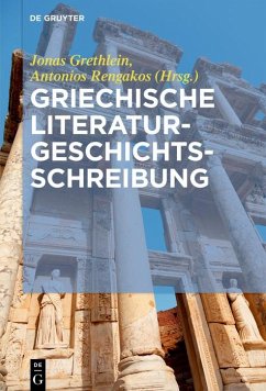 Cover Griechische Literaturgeschichtsschreibung (eBook, PDF)