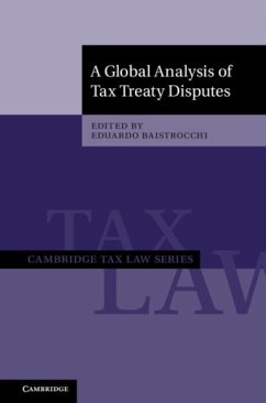 Cover Global Analysis of Tax Treaty Disputes (eBook, PDF)