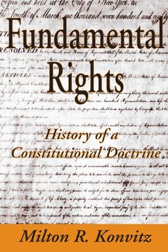 Fundamental Rights (eBook, ePUB) - Konvitz, Milton