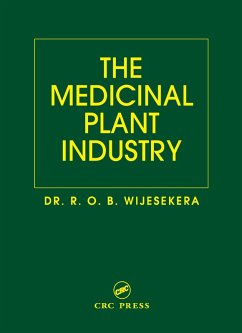 The Medicinal Plant Industry (eBook, PDF) - Wijesekera, R. O. B.