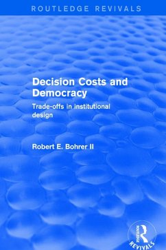 Cover Decision Costs and Democracy (eBook, ePUB)