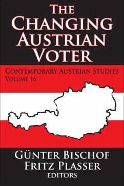 The Changing Austrian Voter (eBook, ePUB) - Pavese, Cesare