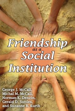 Cover Friendship as a Social Institution (eBook, ePUB)