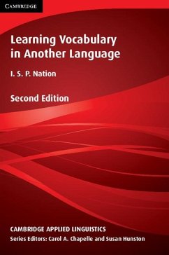 Learning Vocabulary in Another Language Intrinsic eBook (eBook, PDF) - Nation, I. S. P.