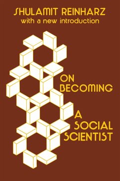 On Becoming a Social Scientist (eBook, ePUB) - Reinharz, Shulamit