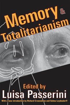 Cover Memory and Totalitarianism (eBook, ePUB)