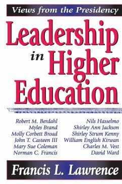 Leadership in Higher Education (eBook, PDF)