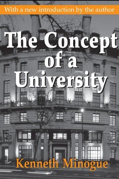 The Concept of a University (eBook, ePUB) - Minogue, Kenneth