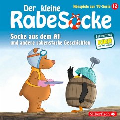 Cover Socke aus dem All, Der Hypnotiseur, Streithähne (Der kleine Rabe Socke - Hörspiele zur TV Serie 12) (MP3-Download)