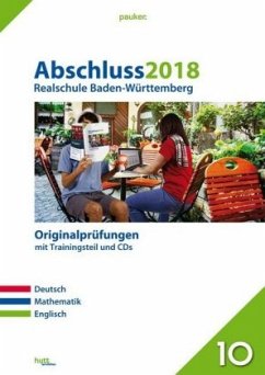 Cover Abschluss 2018 - Realschule Baden-Württemberg