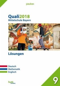 Cover Quali 2018 - Mittelschule Bayern Lösungen