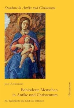 Cover Behinderte Menschen in Antike und Christentum