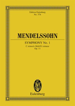 Symphony No. 1 C minor (eBook, PDF) - Mendelssohn Bartholdy, Felix