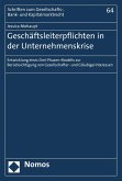 Geschäftsleiterpflichten in der Unternehmenskrise (eBook, PDF)