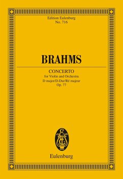 Violin Concerto D major (eBook, PDF) - Brahms, Johannes