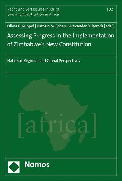 Assessing Progress in the Implementation of Zimbabwe's New Constitution (eBook, PDF)