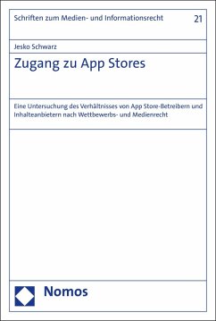 Zugang zu App Stores (eBook, PDF) - Schwarz, Jesko