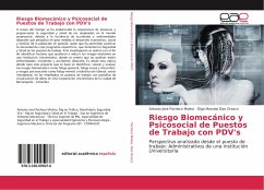 Riesgo Biomecánico y Psicosocial de puestos de trabajo con PDV's - Pacheco Molina, Antonio José;Diaz Orozco, Olga Marcela