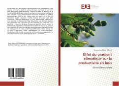 Effet du gradient climatique sur la productivité en bois - Dossa Rolland, Dossoumou