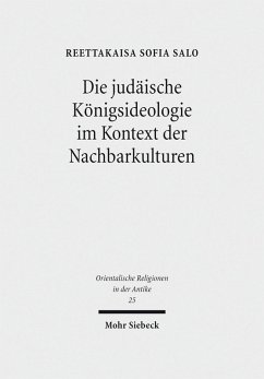 Cover Die judäische Königsideologie im Kontext der Nachbarkulturen (eBook, PDF)