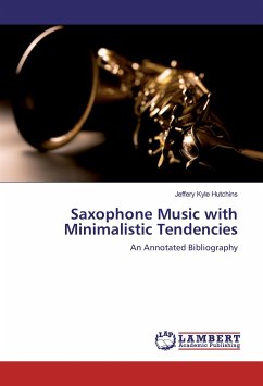 Saxophone Music with Minimalistic Tendencies