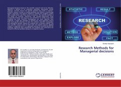 Research Methods for Managerial decisions