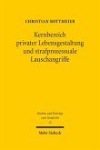 Kernbereich privater Lebensgestaltung und strafprozessuale Lauschangriffe (eBook, PDF)