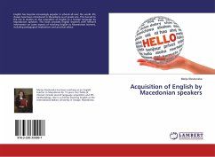 Acquisition of English by Macedonian speakers