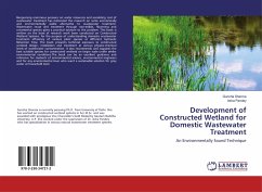 Development of Constructed Wetland for Domestic Wastewater Treatment