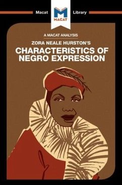 An Analysis of Zora Heale Hurston's Characteristics of Negro Expression - Aguirre, Mercedes; Lempert, Benjamin