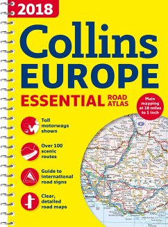 2018 Collins Europe Essential Road Atlas - Collins Maps