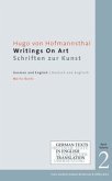 Hugo von Hofmannsthal: Writings on Art / Schriften zur Kunst Hugo von Hofmannsthal: Writings on Art / Schriften zur Kunst