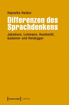 Differenzen des Sprachdenkens (eBook, PDF) - Halász, Hajnalka