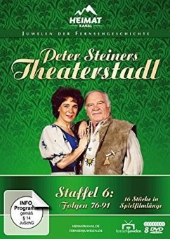 Peter Steiners Theaterstadl - Staffel 6 (Folge 76-91) DVD-Box - Steiner,Peter