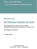 Datenschutzgesetze 2018 (eBook, ePUB)