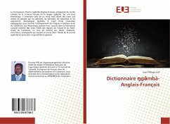 Dictionnaire ¿g¿¿mba¿-Anglais-Français - Soh, Jean-Philippe