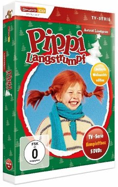 Cover Pippi Langstrumpf TV-Serien Box, 5 DVDs (Special Edition)