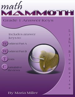 Math Mammoth Grade 1 Answer Keys - Miller, Maria