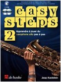 Easy Steps für Altsaxophon, m. 2 Audio-CDs