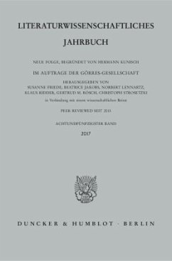 Cover Literaturwissenschaftliches Jahrbuch