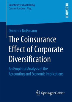The Coinsurance Effect of Corporate Diversification - Nußmann, Dominik