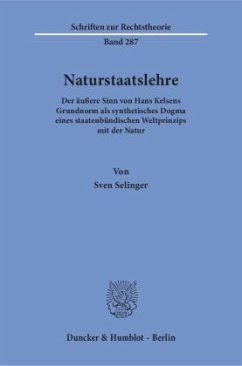 Naturstaatslehre - Selinger, Sven