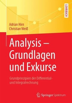 Analysis ¿ Grundlagen und Exkurse - Hirn, Adrian;Weiß, Christian