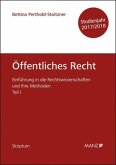 Einführung in die Rechtswissenschaften und ihre Methoden Teil I - Öffentliches Recht - Studienjahr 2017/18